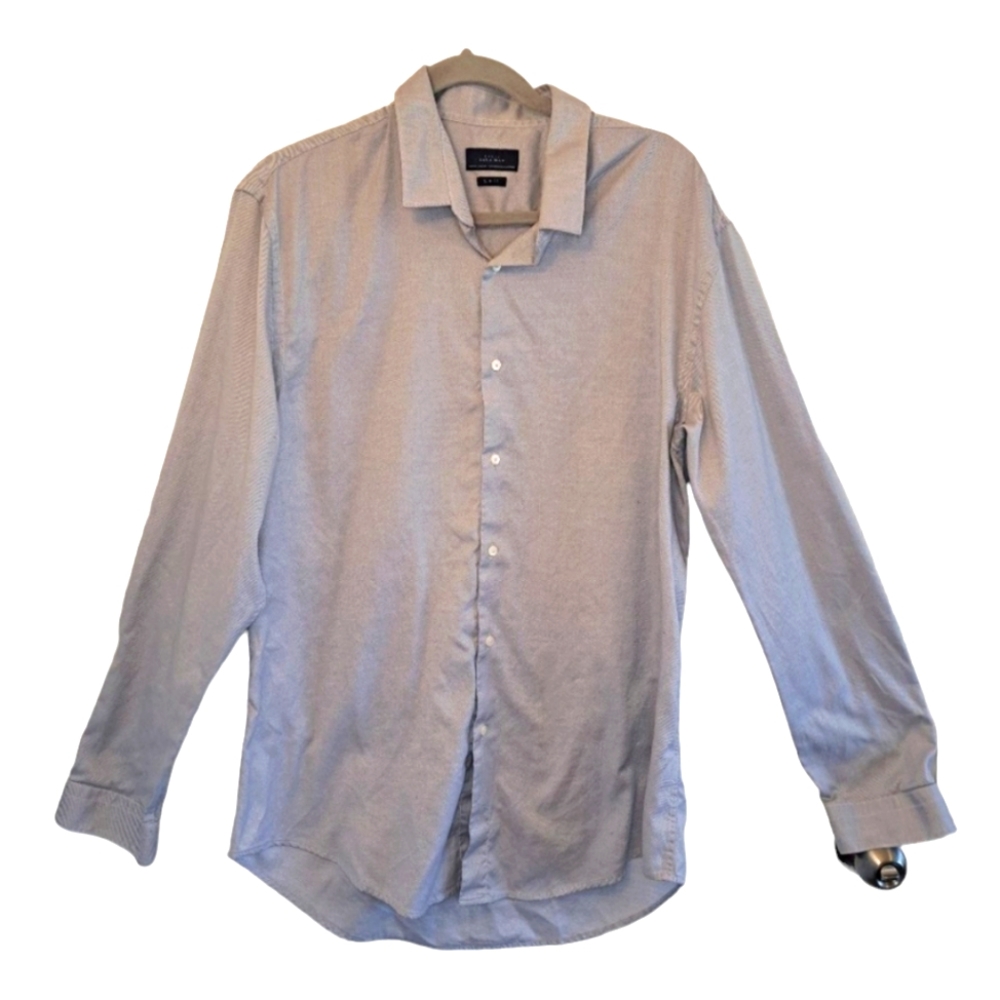 Zara Men's Button-Up Dress Shirt Slim Fit Size XXL
